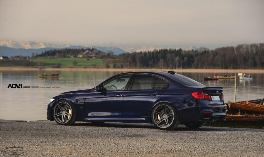  BMW M3 Sedan on ADV.1 Wheels (ADV05MV2) 2015 года  (фото 9 из 11)